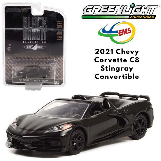 Greenlight Black Bandit Series 26 2021 Chevrolet Corvette