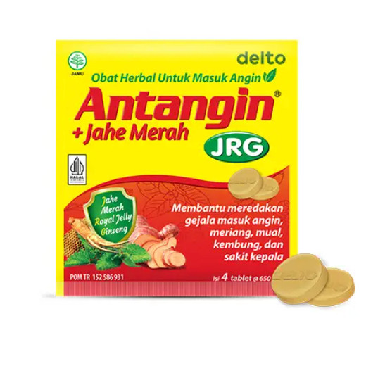 Antangin JRG / Antangin Good Night 4 Tablet Herbal Anti Mual Kembung Lelap herbal