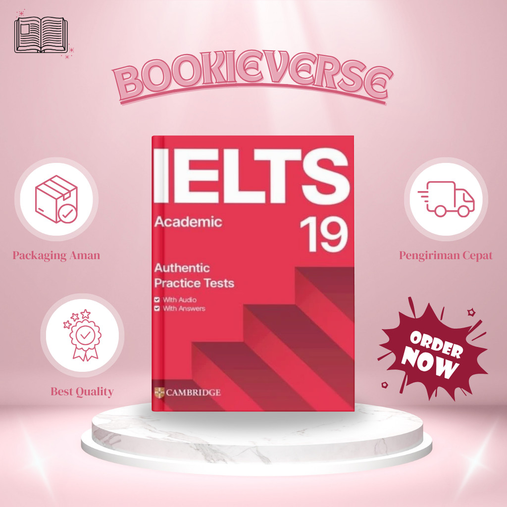 Buku Persiapan Tes Bahasa Inggris | IELTS 19 Academic