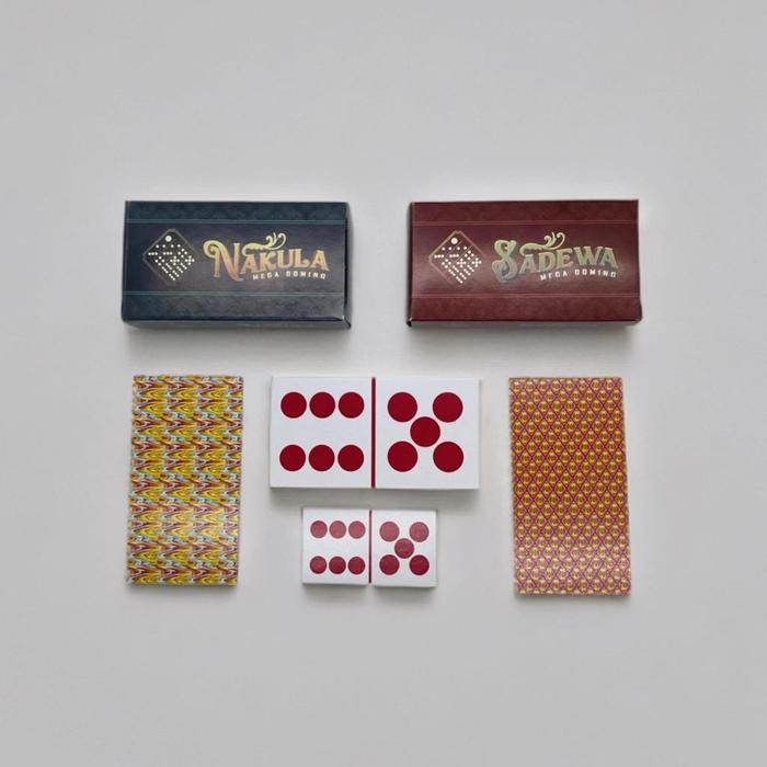 Sadewa Domino kartu Gaple - 1 Nakula + 1 Sadewa