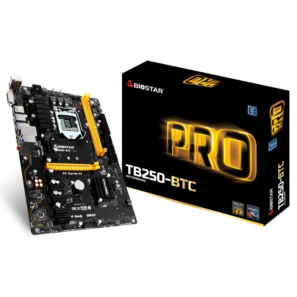 BIOSTAR TB250 BTC - INTEL B250 1151 - 6 PCIE
