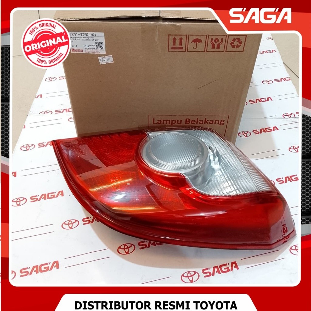 SAGA | Lampu Stop Stop Lamp Belakang Kiri/Kanan Daihatsu Ayla Agya 81551-BZ150-001 / 81561-BZ150-001