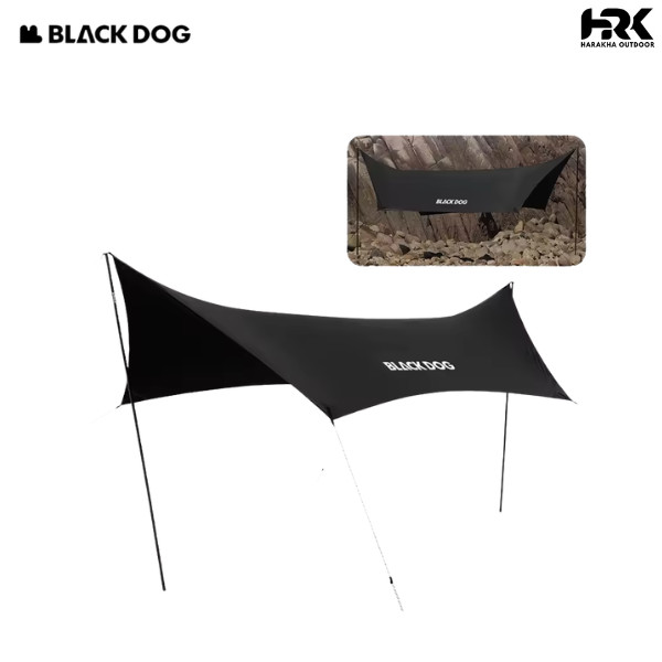 Flysheet Tenda Kanopi Blackdog Star Curtain Hexagonal CBD2550WS017