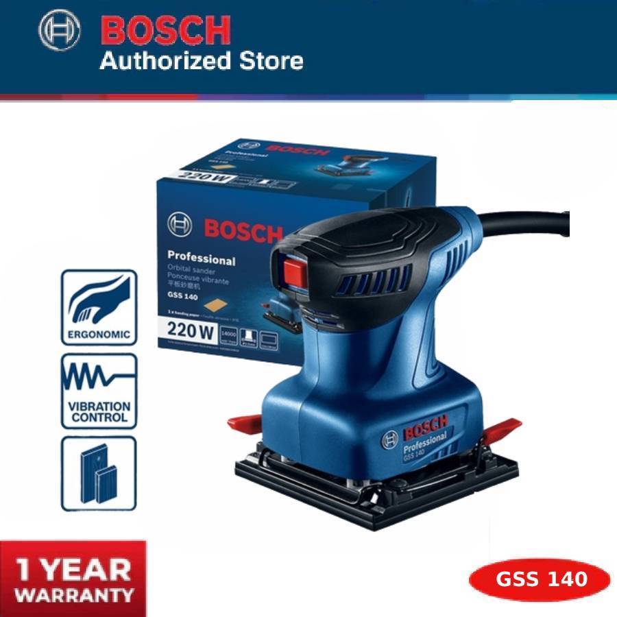 Bosch Mesin Amplas Listrik / Elektrik Sander Mesin Amplas Kayu/Mesin Amplas Tembok