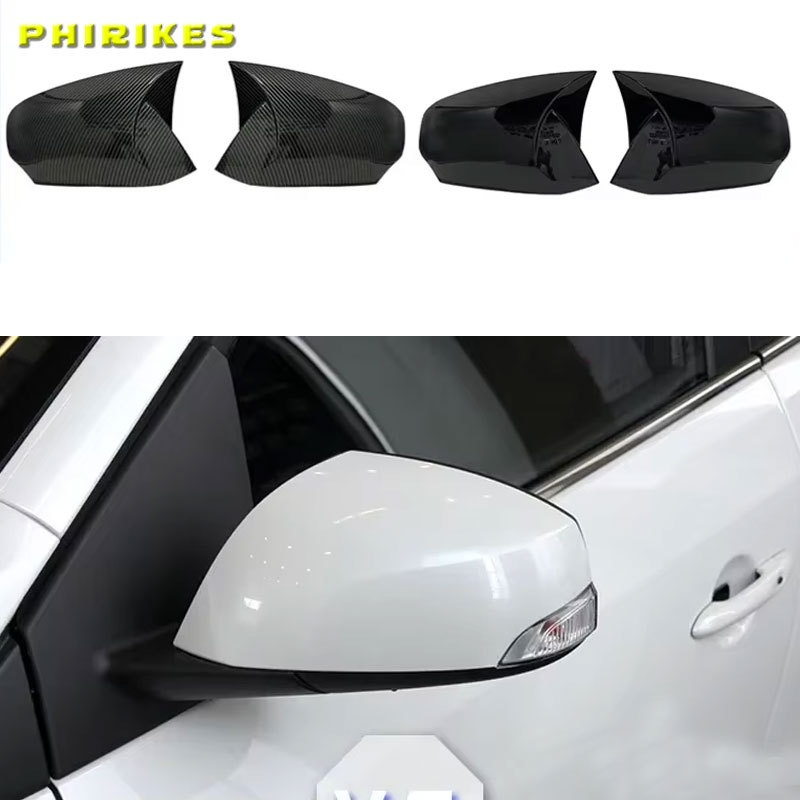 Untuk Renault Fluence 2011-2015, Penutup Spion Samping Mobil, Stiker Tutup Sayap, Trim Casing Spion 