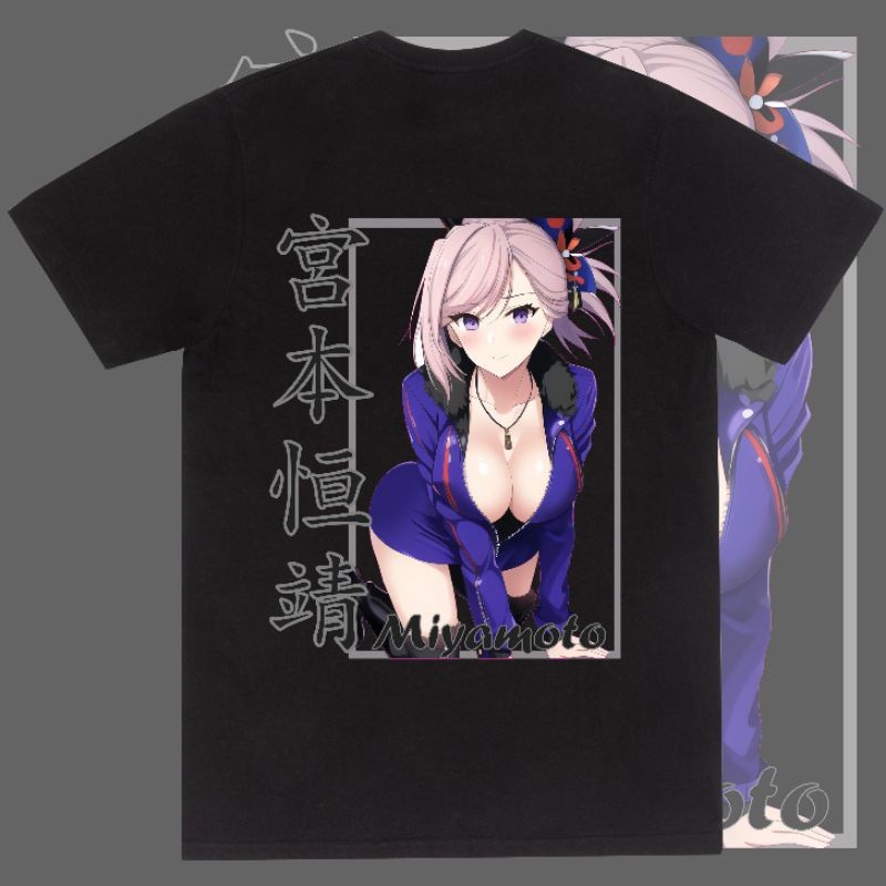 Hiruma Store | Kaos Miyamoto Musashi/kaos fate grand order