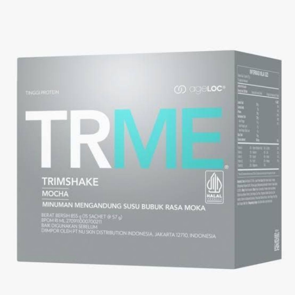 Nu Skin AgeLOC TRME TrimShake Mocha 15 Sachet