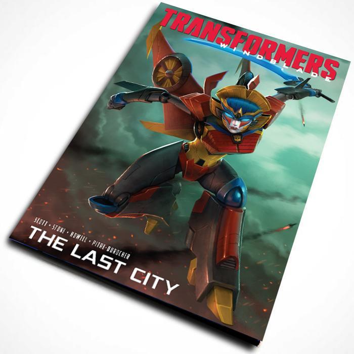 Komik Transformers Windblade-The Last City