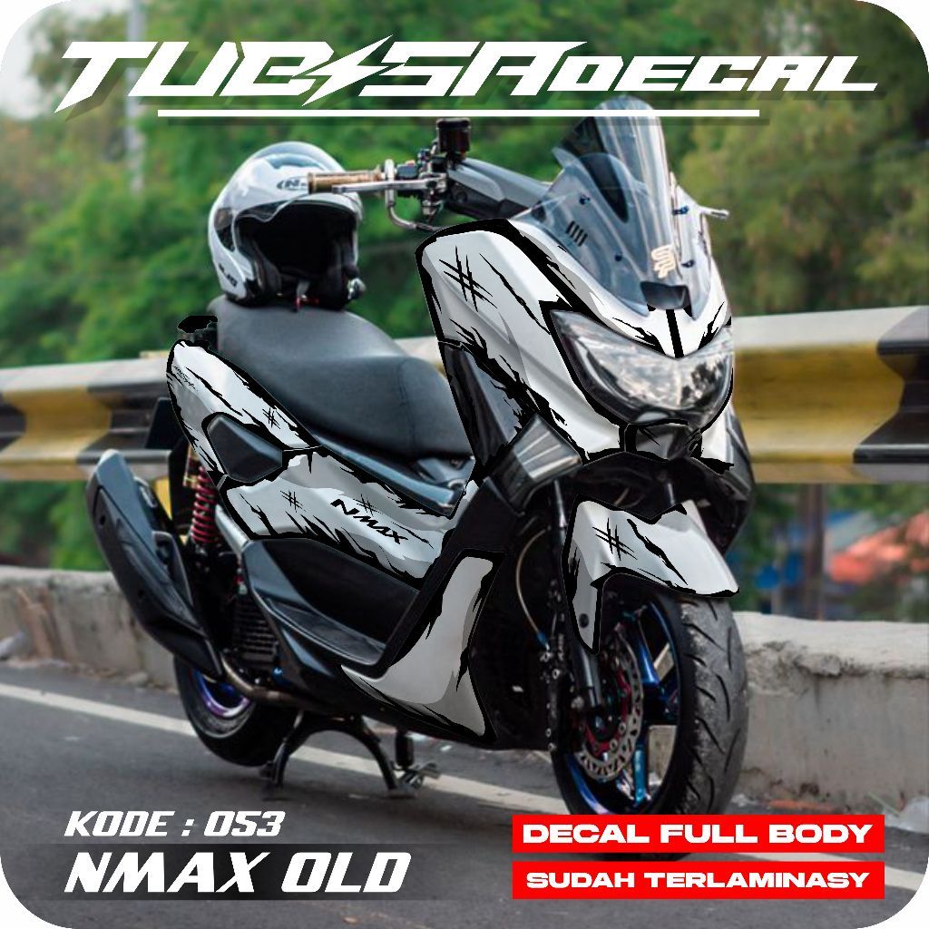 Decal Sticker Yamaha Nmax 155 Old Fullbody 2015 2016 2017 2018 2019 2020