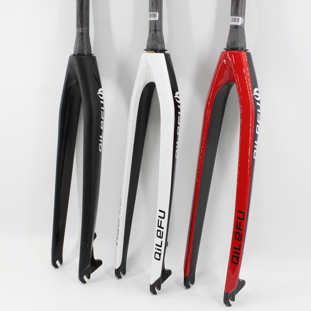 Brand new QILEFU 26&27.5&29 inch Mountain bicycle full carbon bike disc brake tapered tube front for