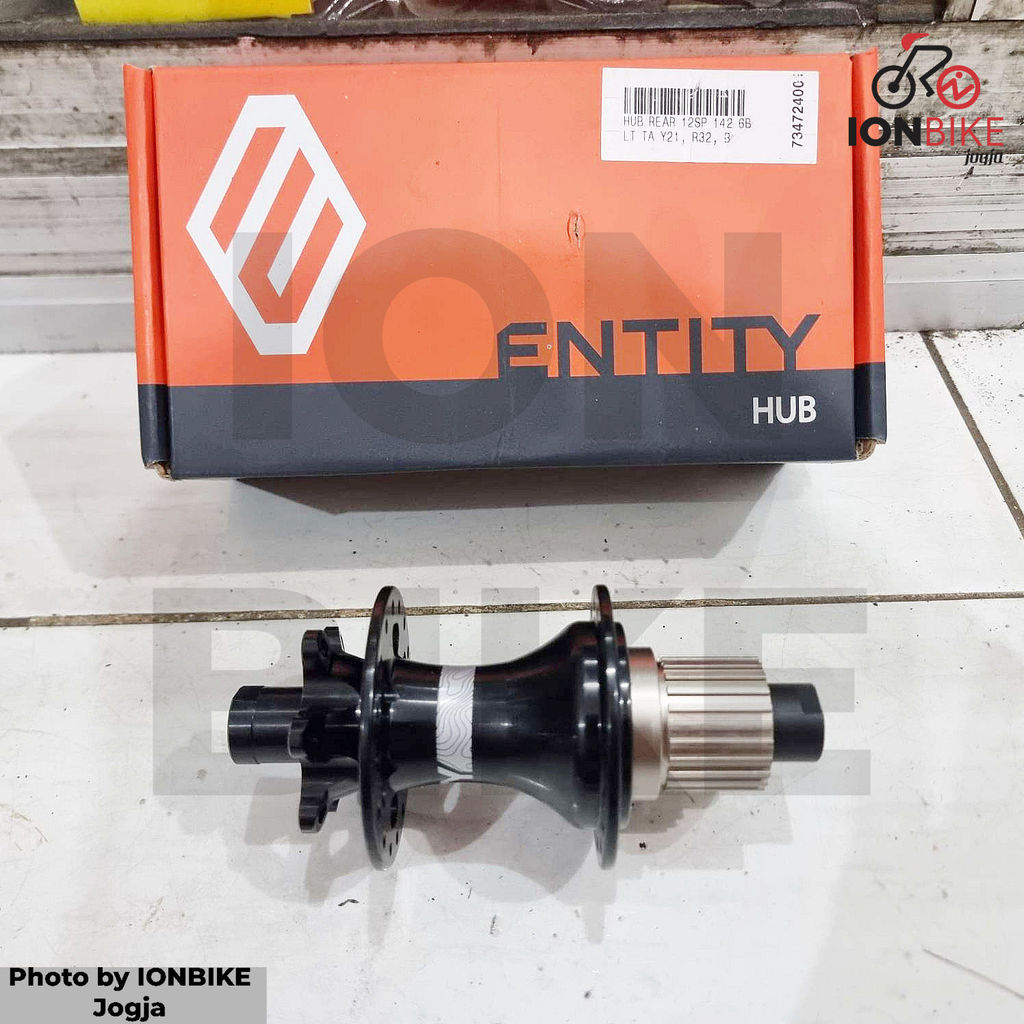 Freehub ENTITY 32 Hole MICROSPLINE 12 SPEED TA 12 x 142 12x142 BELAKANG SAJA - Free Hub Sepeda Discb