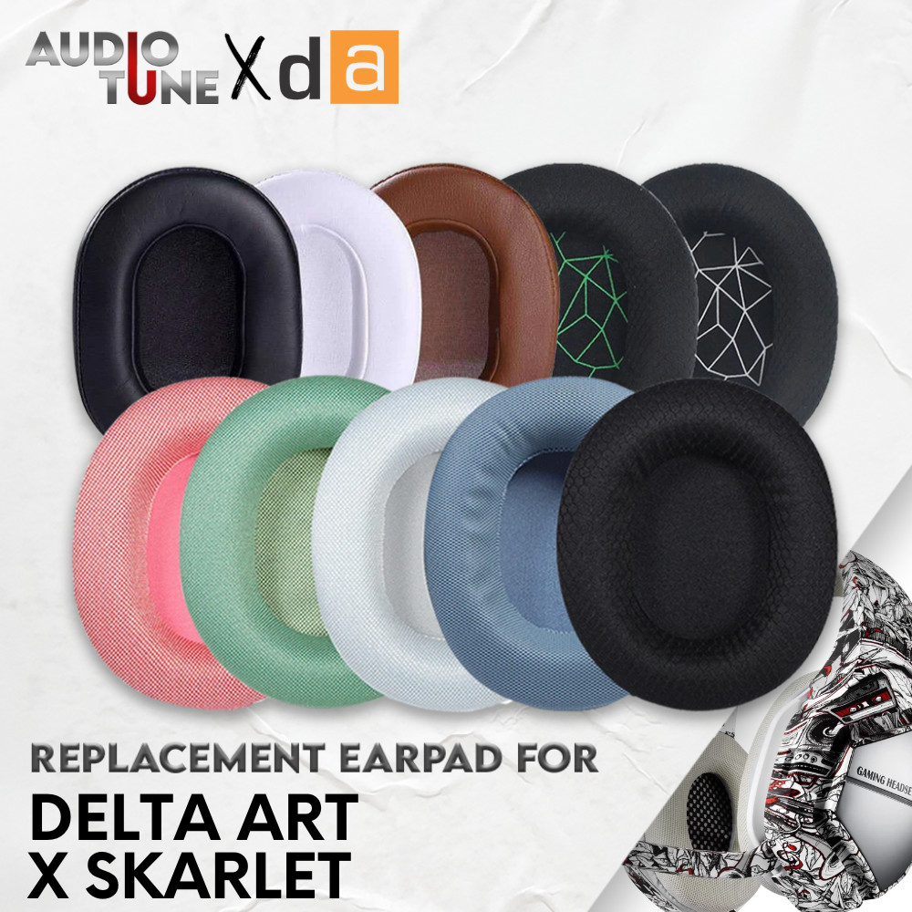 Ear cushion Earpad Earcup Digital Alliance Delta Art X Skarlet Busa Bantalan Foam Pads