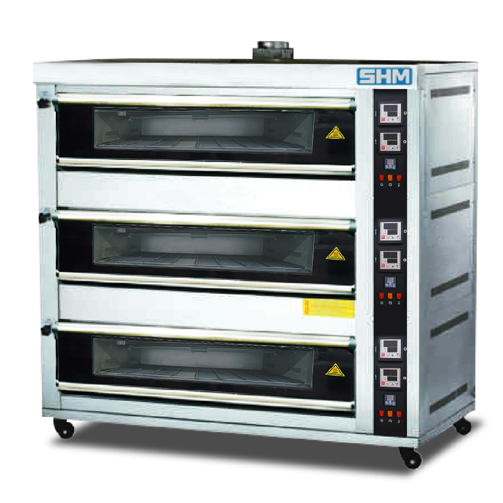 SHM Gas Deck Oven SHM-60A 3 Deck 6 Loyang SHM-60A