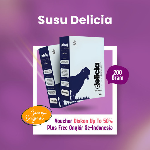 Dellicia Platinum Susu Etawa BPOM & HALAL MUI