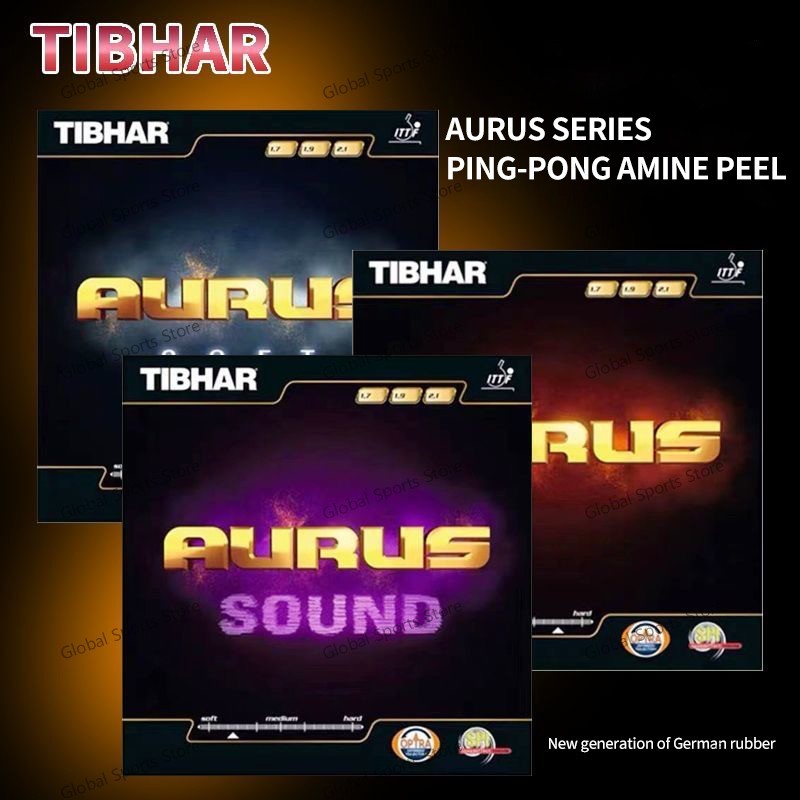 TIBHAR AURUS / AURUS SOUND / SOFT Table Tennis Professional Rubber Sponge Original TIBHAR Table Tenn