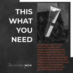 MS GLOW FOR MEN / SKINCARE PRIA MSGLOW - SABUN MS MEN