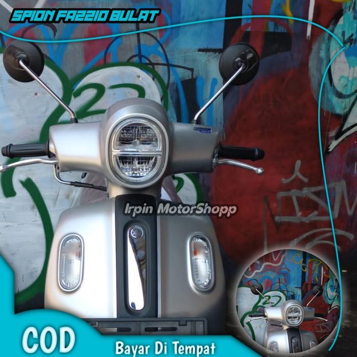 Spion Yamaha Fazzio Bulat Spion bulat fazzio model classic vespa - Centro TGP