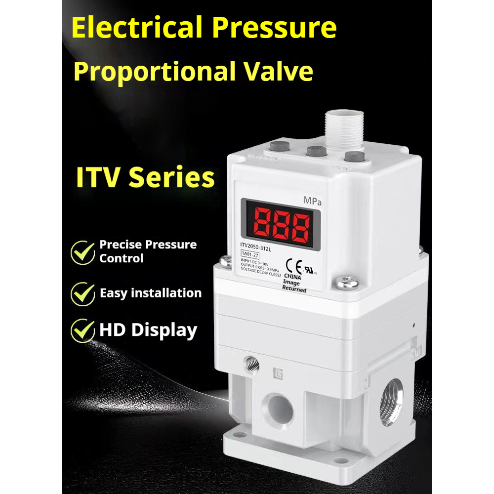 SMC Proportional Valve ITV1050 ITV2030 ITV2050 ITV3050 Series Electro-Pneumatic Pressure Regulator f