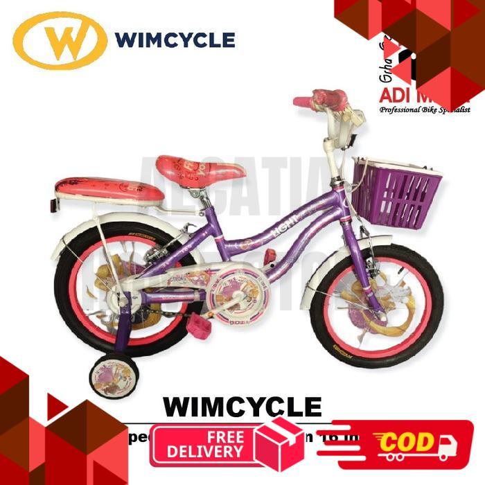 Wimcycle Sepeda Anak 16 Inch - LIGHT -alca