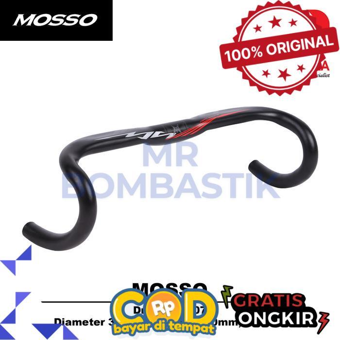 Mosso R07 Handlebar Road Stang Sepeda Balap Drop Bar - 400mm