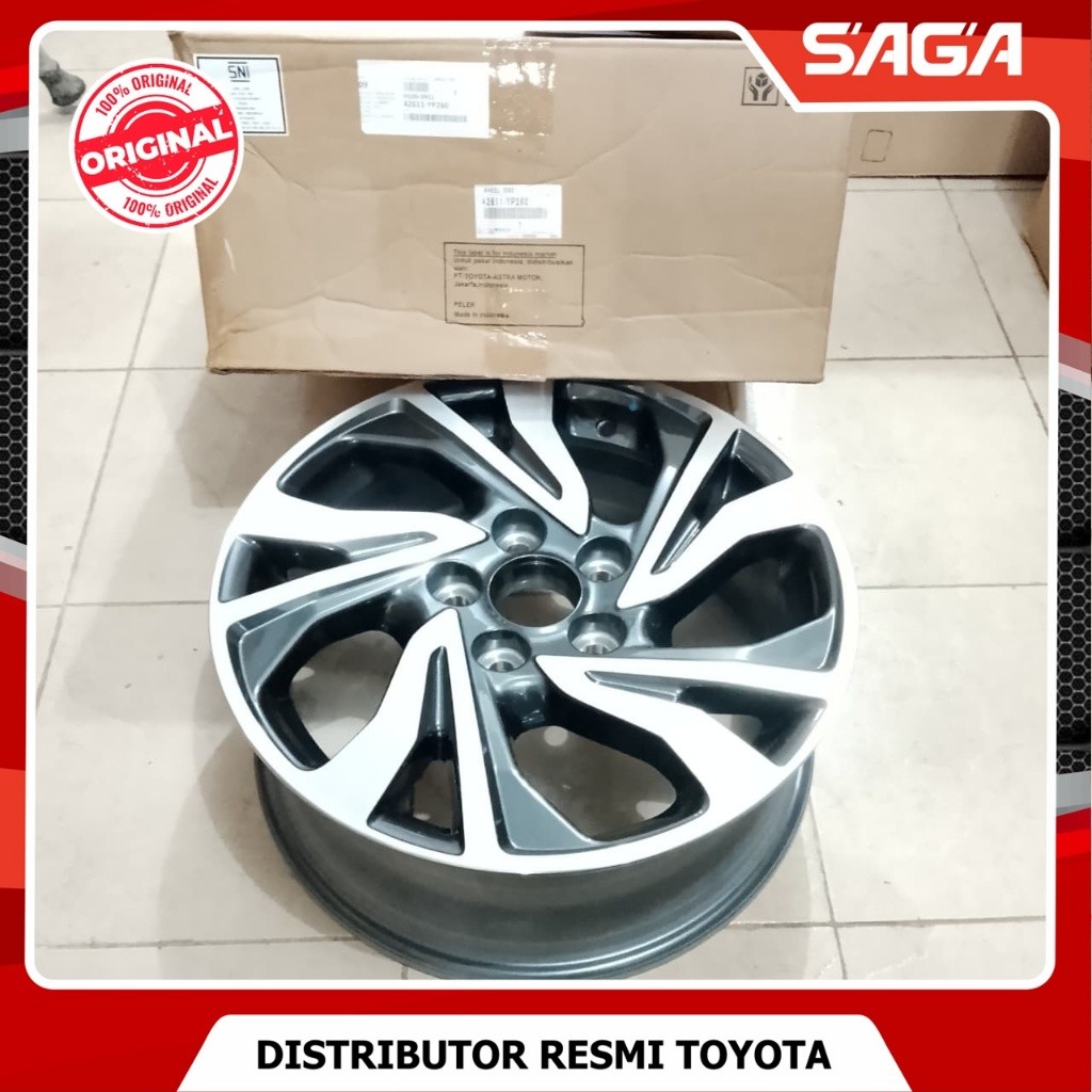 SAGA | Velg Innova Reborn 2021 Original Toyota 42611-YP260