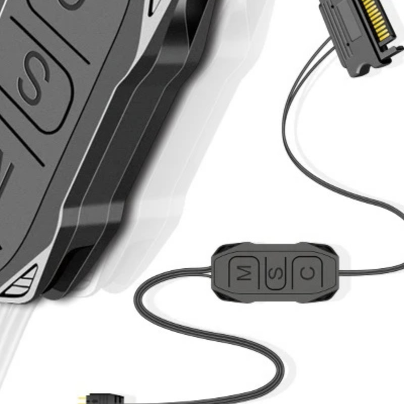 ARGB Controller 5V 3pin To SATA Power Supply Mini RGB Controller 3PIN Hub For Computer Cpu Case Cool