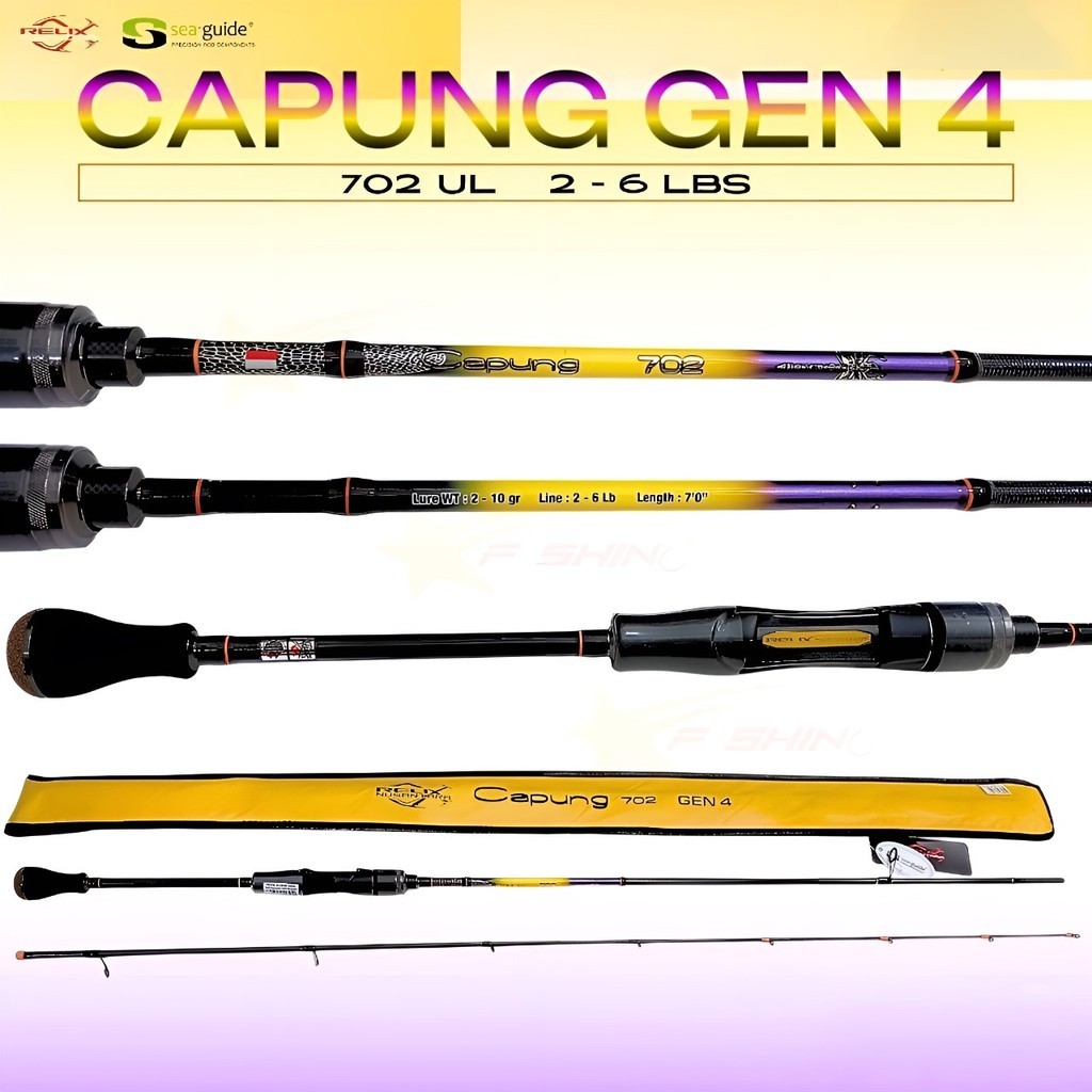 JORAN CAPUNG GEN 4 702 UL 2-6LB FREE Packing Pipa PVC