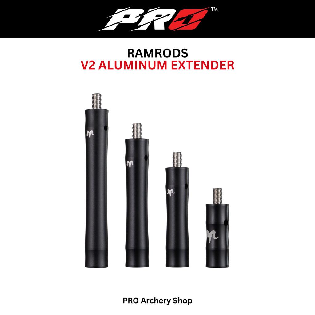 RAMRODS V2 EXTENDER ALUMINUM / EXTENDER STABILIZER EXTENDER RAMRODS ALAT PANAHAN