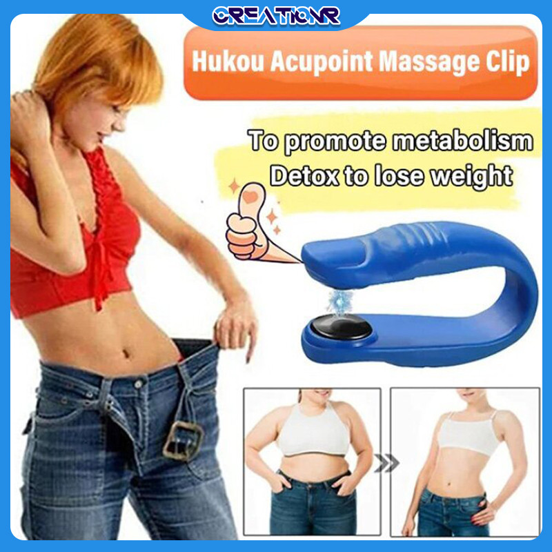 ALAT PIJAT TANGAN MINI MAGNETIC - Fingertip Clip Akupresur, Magnet 2000 Gauss Untuk Reduksi Nyeri Se