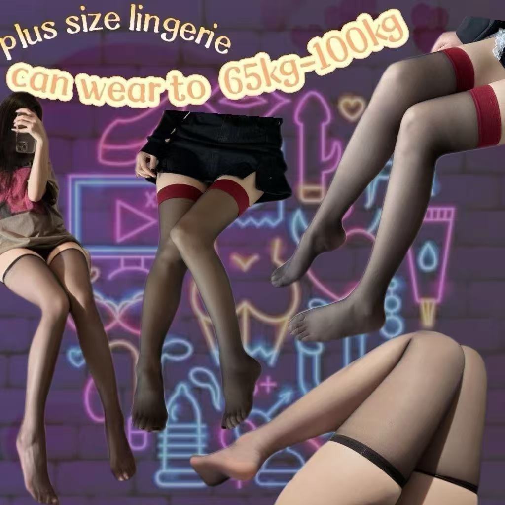 local delivery Stoking Big Size Stoking Jumbo Selangkangan stoking jaring big size stoking wanita bi