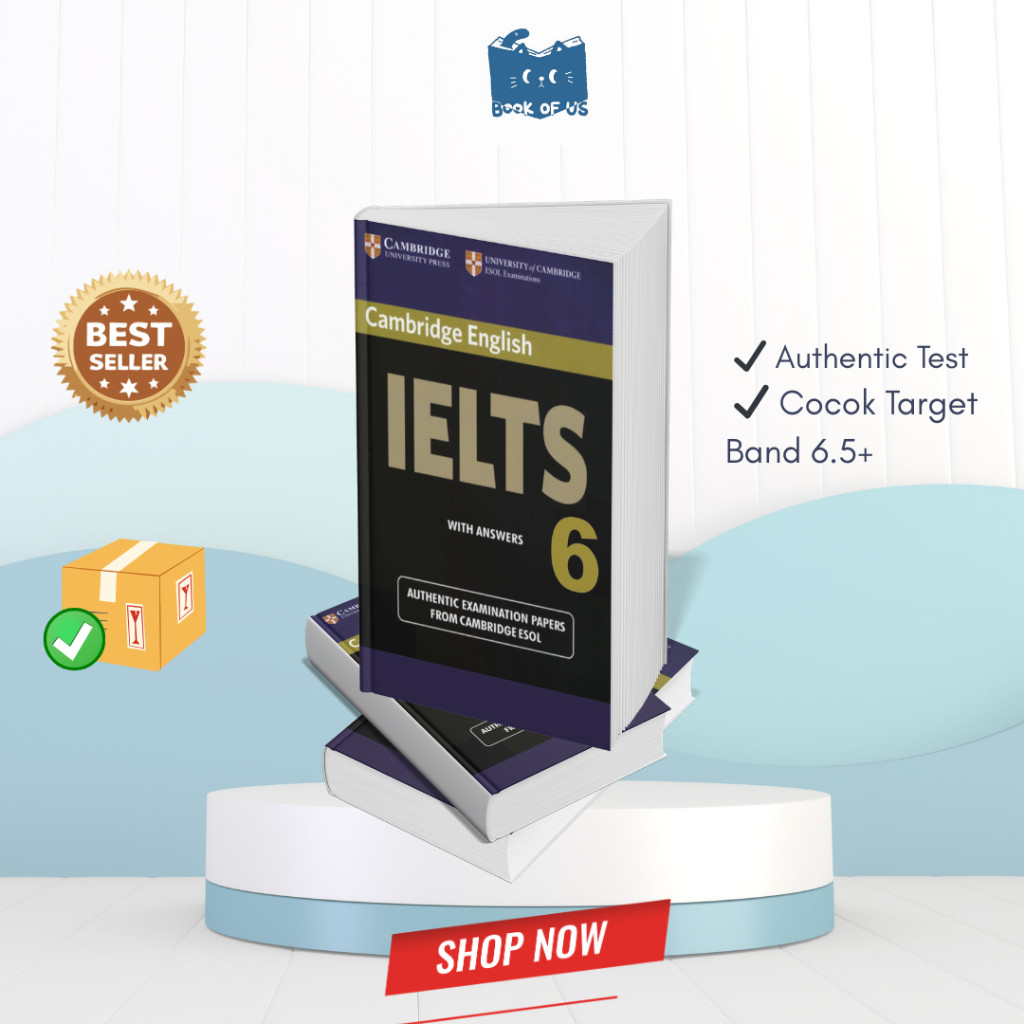 IELTS 6 With Answer Authentic Examination Papers From Cambridge Esol A4