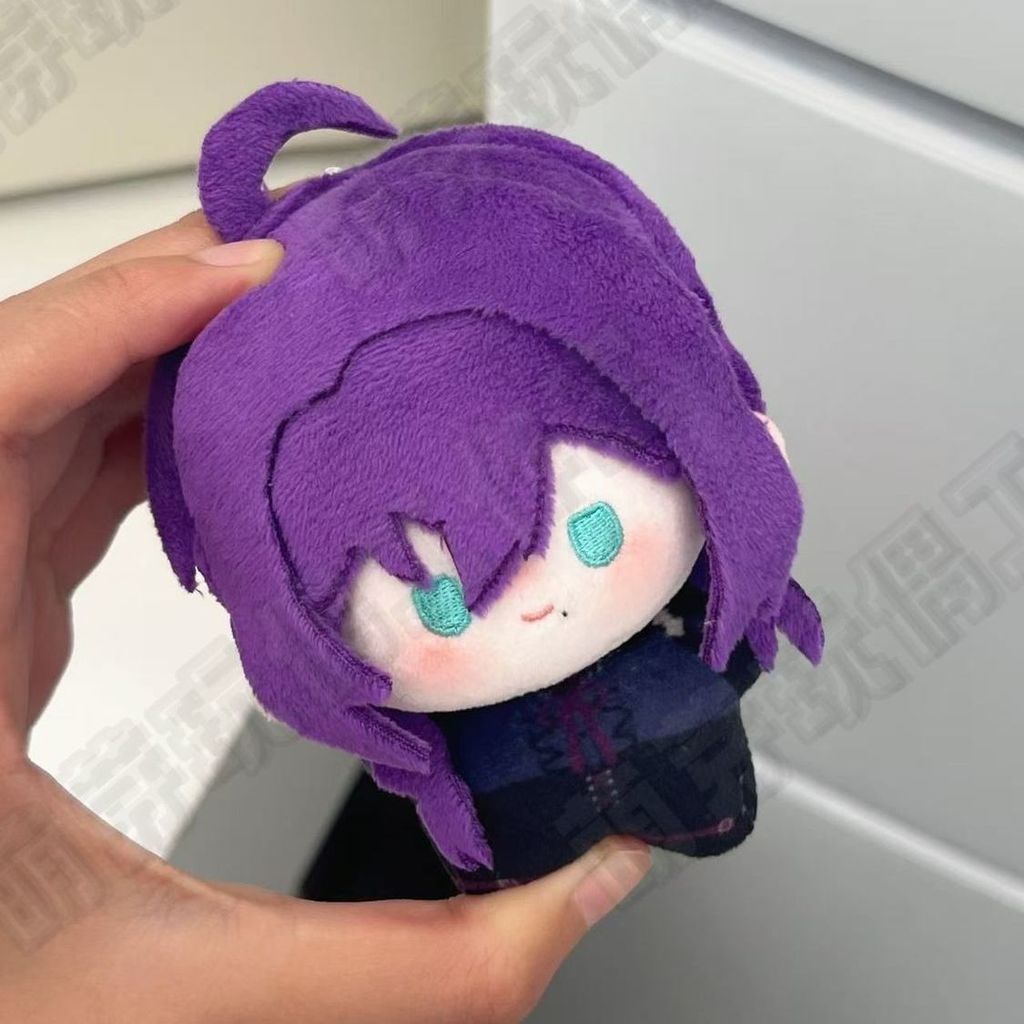 Ensemble Stars Ayase Mayoi Cute Print Body Mini Plush 10cm Pent Keychain Plushie Bag Hangings Mascot