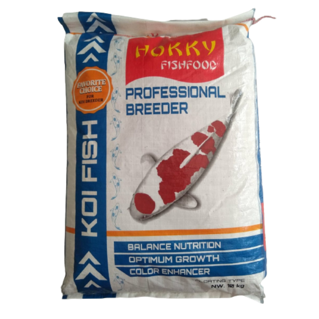 Pakan ikan koi HOKKY Profesional Breeder 10kg