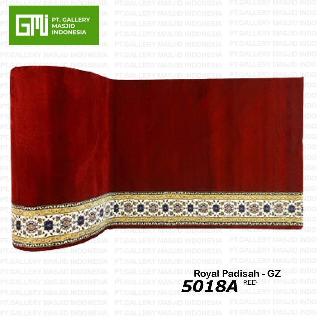 PT. GMI - Karpet Mesjid Tebal Empuk Turki Royal Padisah Tebal 24mm / Karpet Turki