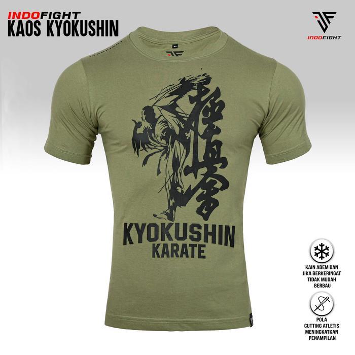 Kaos Karate Kyokushin Hanzo Fight Gear / T shirt Karate Kyokushin KB48 - XS