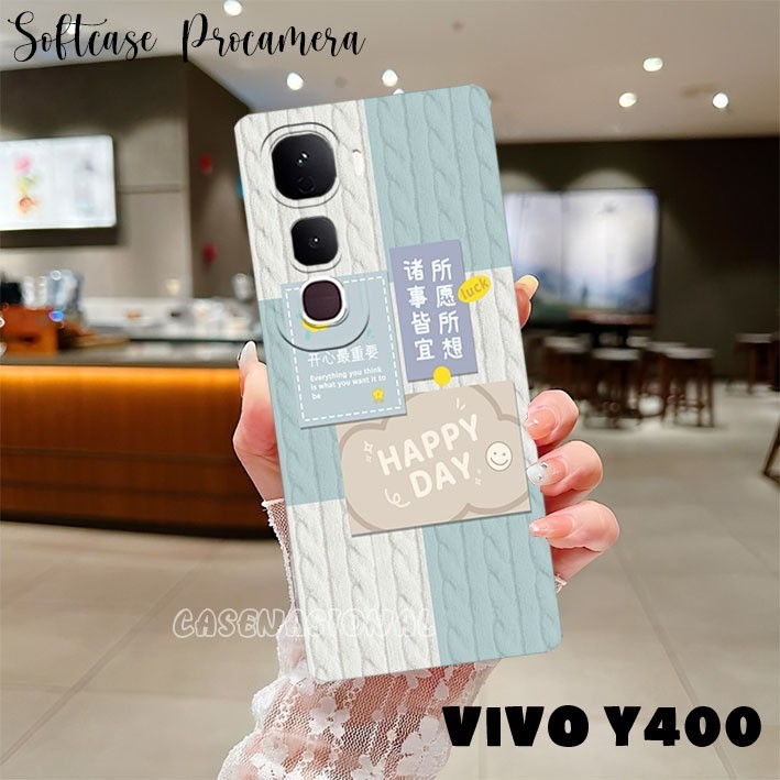 Softcase Vivo Y400 4G / Y400 5G / Y04s / Y04 / Y29 4G / Y29 5G terbaru motif rajut keren kekinian al
