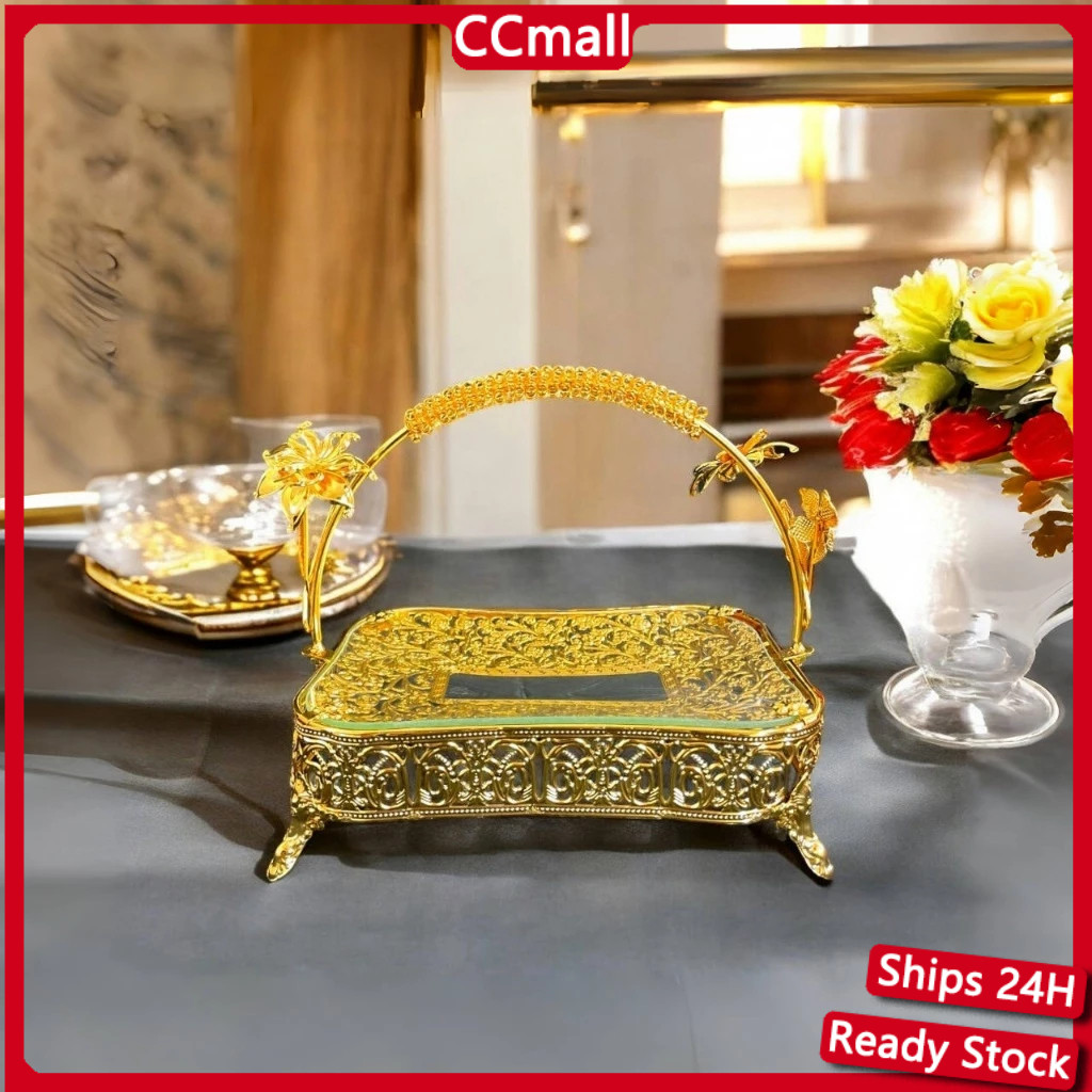 Nampan Aesthetic / Nampan Mewah / Nampan Kaca mewah Nampan Estetik Mewah