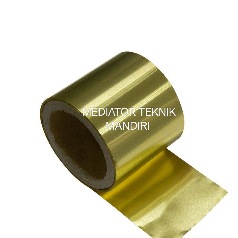 plat Kuningan lembaran 0.8mm × 36cm × 120cm