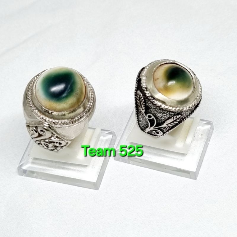 Cincin keong kol buntet asli natural rings akik alpaka super mewah elegan