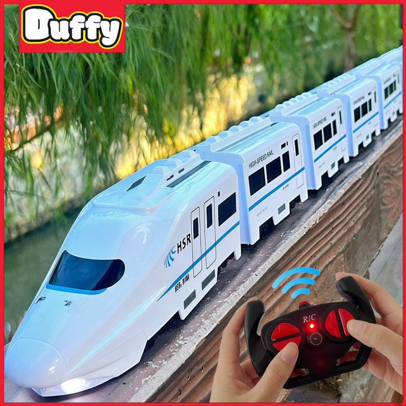Duffy toys Kereta Api Rel Kecepatan Tinggi Mainan Anak-anak / Kereta api simulasi kereta listrik ber