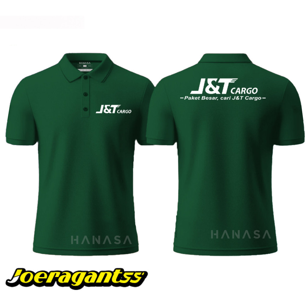 Terbaru..!  Polo Shirt DB J&T Cargo | Polo Shirt Pria Wanita | Baju Kerah JNT Cargo