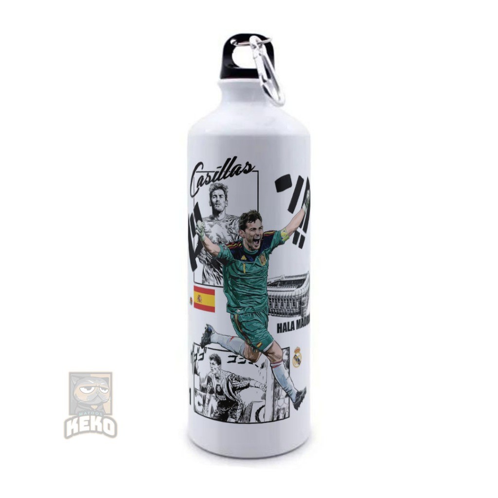 Botol Sport Casillas Madrid Football Player