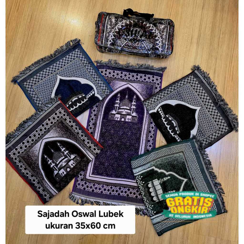 Paket Souvenir Tile Sajadah OSWAL+ Tasbih Sovenir Parcel Sajadah / souvenir spesial custom