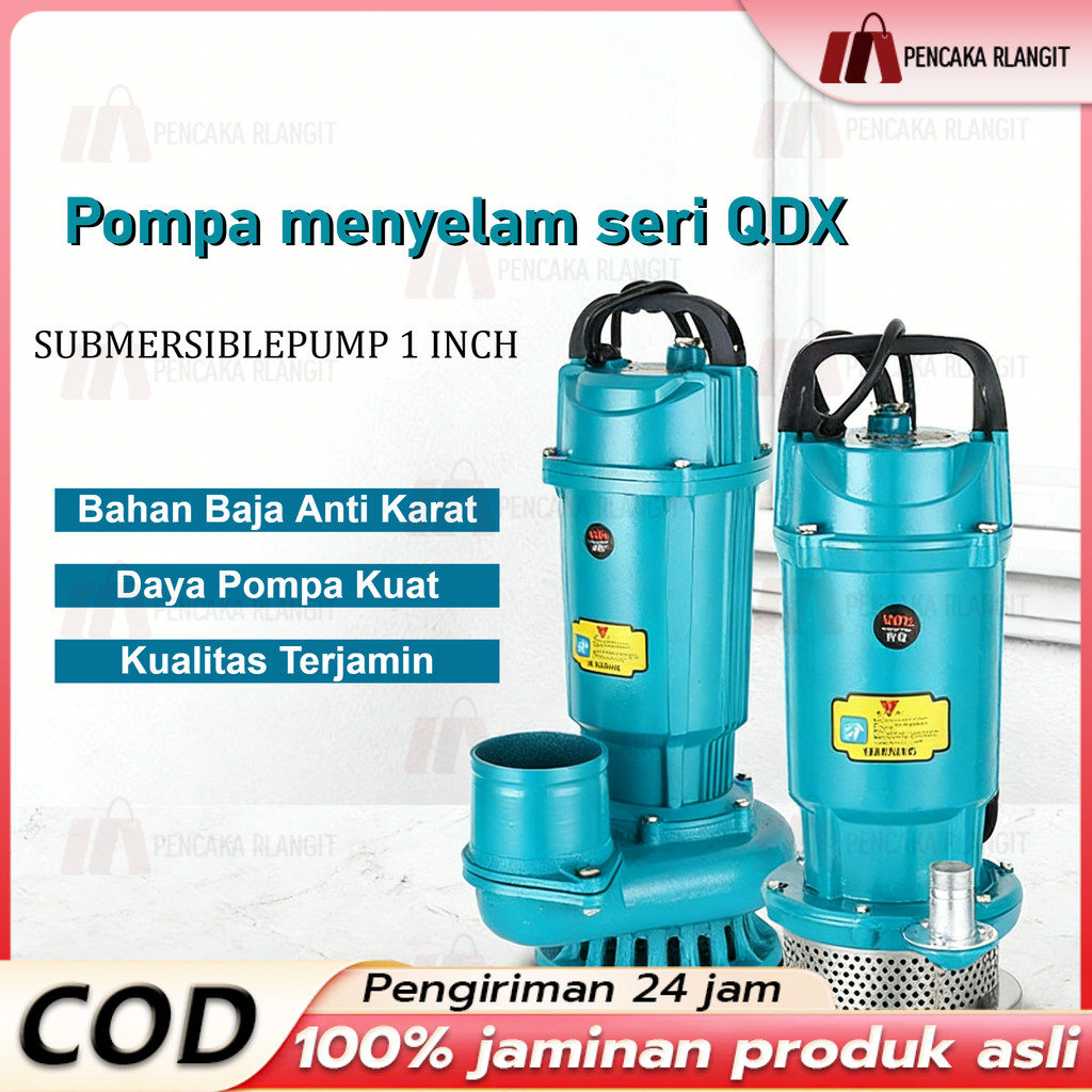 Pompa Celup Air Bersih / Kotor Submersible Pump BONCHI BON-01/POMPA CELUP BONCHI BON-01 WQD-12 MODEL