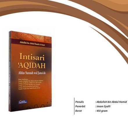 Intisari Aqidah Ahlus Sunnah wal jamaah Pustaka Imam Syafii