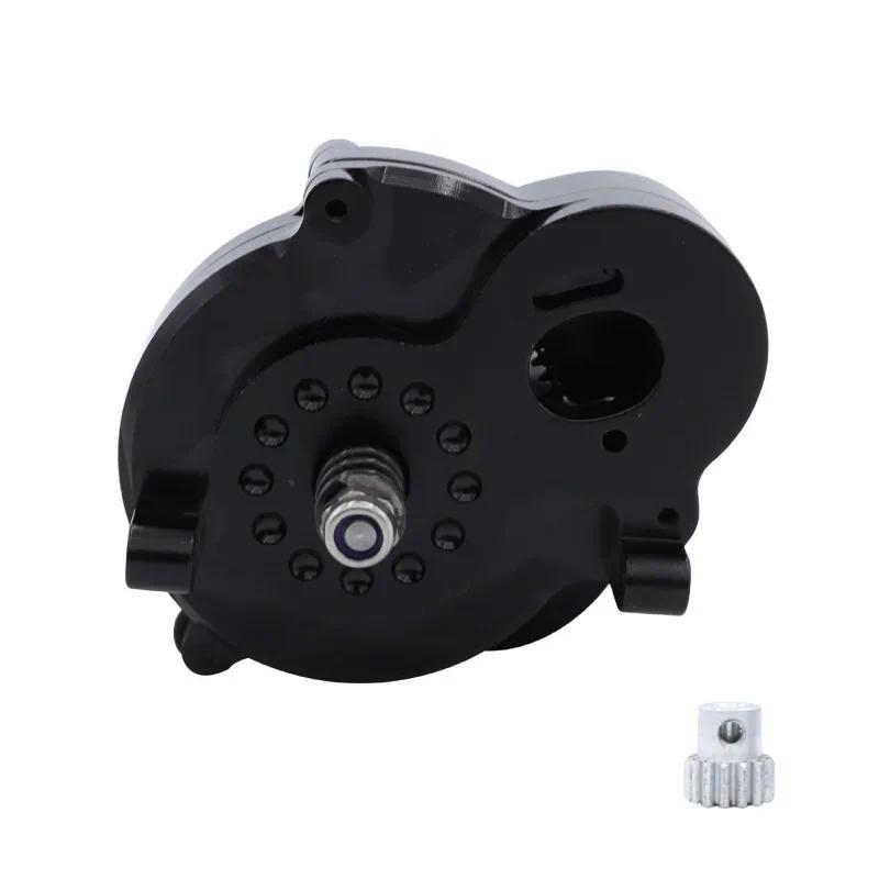 MN86 Metals CNC Transmission Gearbox with Motor Gear for 1/12 MN128 MN86 MN86K MN86KS G500 RC Rock C