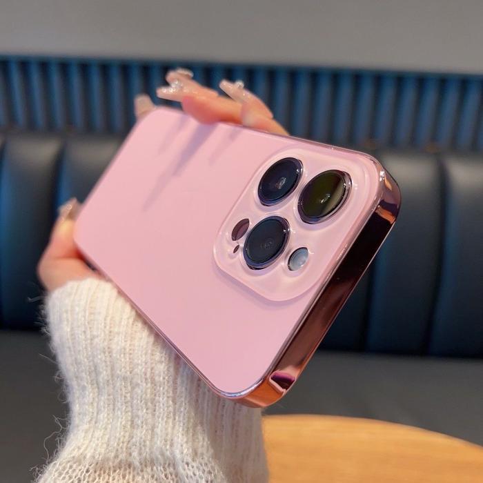 OlxPhone Case Premium Pro Luxury Chrome Matte IP 11 12 13 14 15 PRO MAX PLUS  IP 11 12 13 14 15 16 P