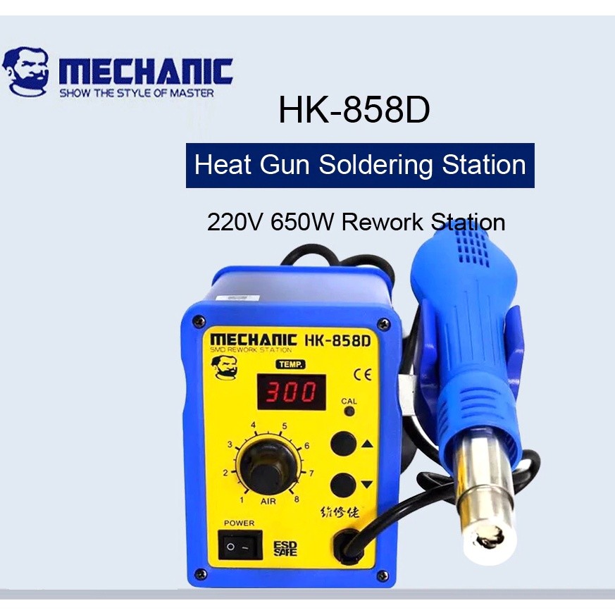 Mechanic HK-858D Blower Solder Uap Digital