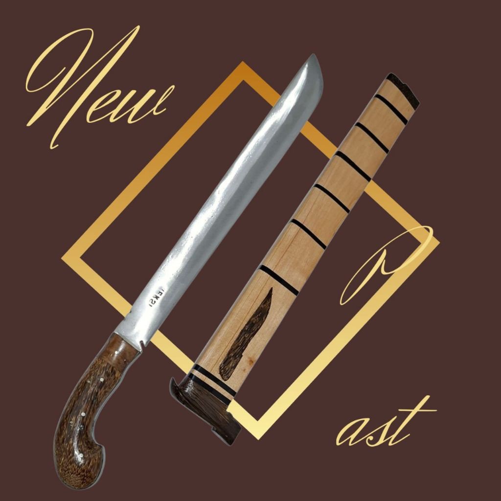 GOLOK DURAL BUNET BAJA PER SARUNG MAHONI GAGANG RUYUNG