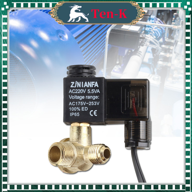 3/8 Inch Electric Selenoid Valve Kompresor / Katup Valve / Katup Solenoid
